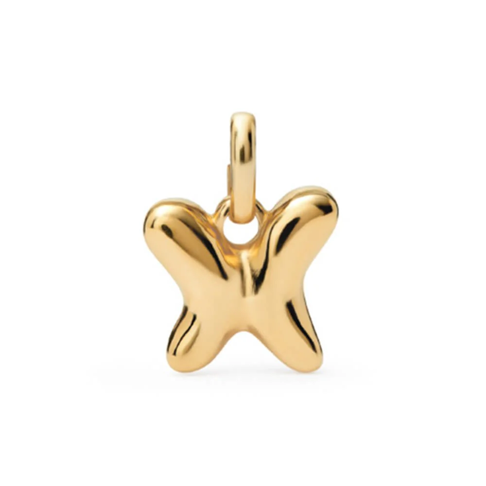 UNOde50 Gold Butterfly Charm