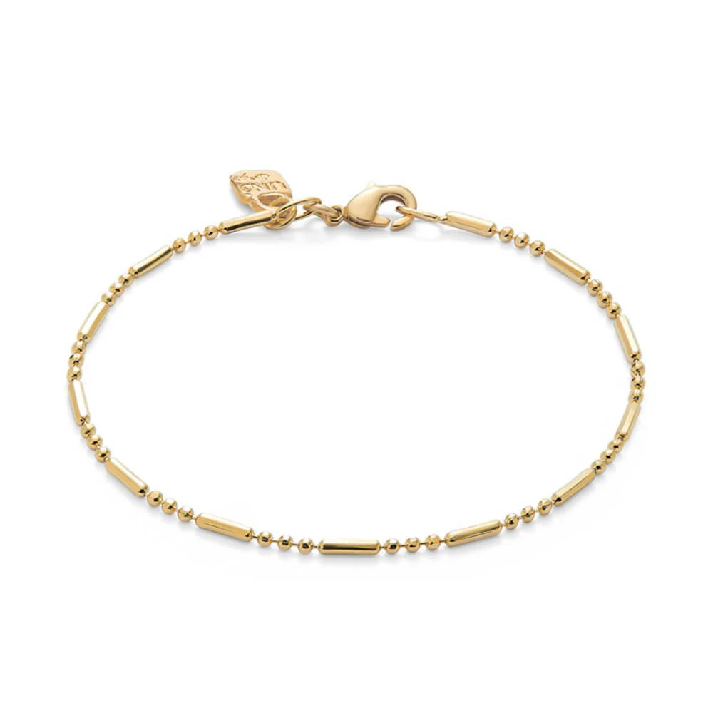 UNOde50 Gold Charm Bracelet