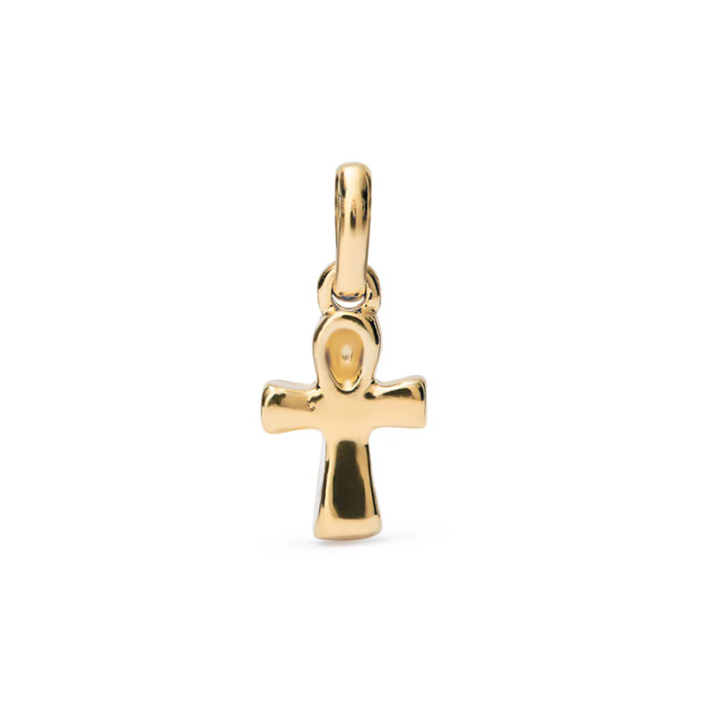 UNOde50 Gold Cross Shaped Charm