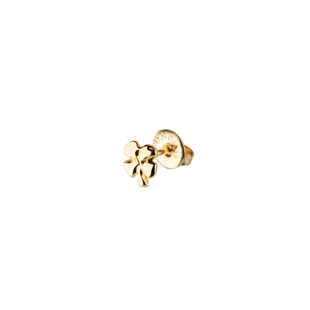 UNOde50 Gold Clover Piercing