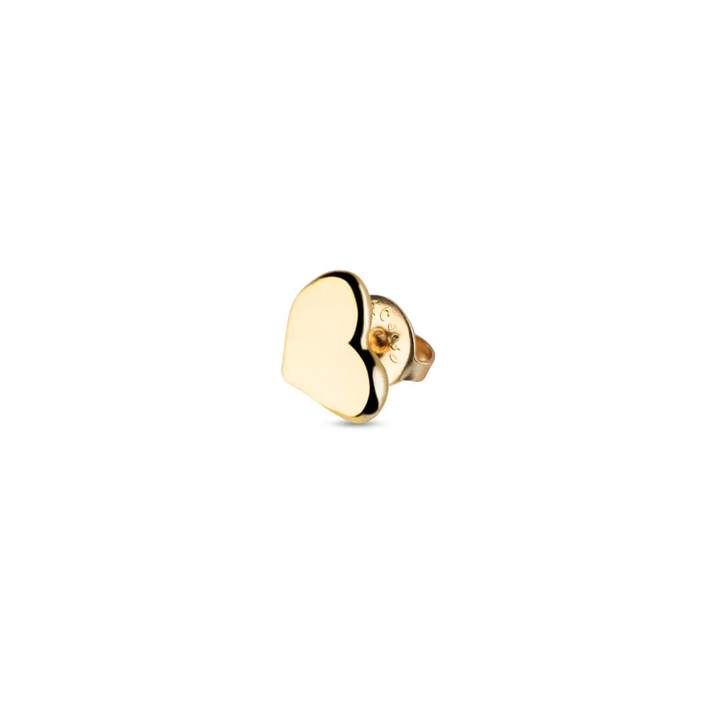 UNOde50 Gold Heart Piercing