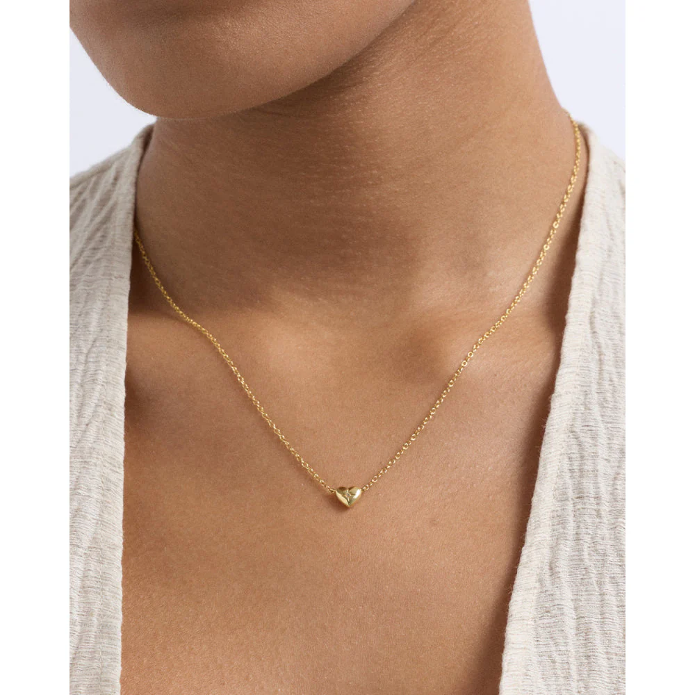 Astley Clarke Gold Biography Mini Heart Necklace - Image 2