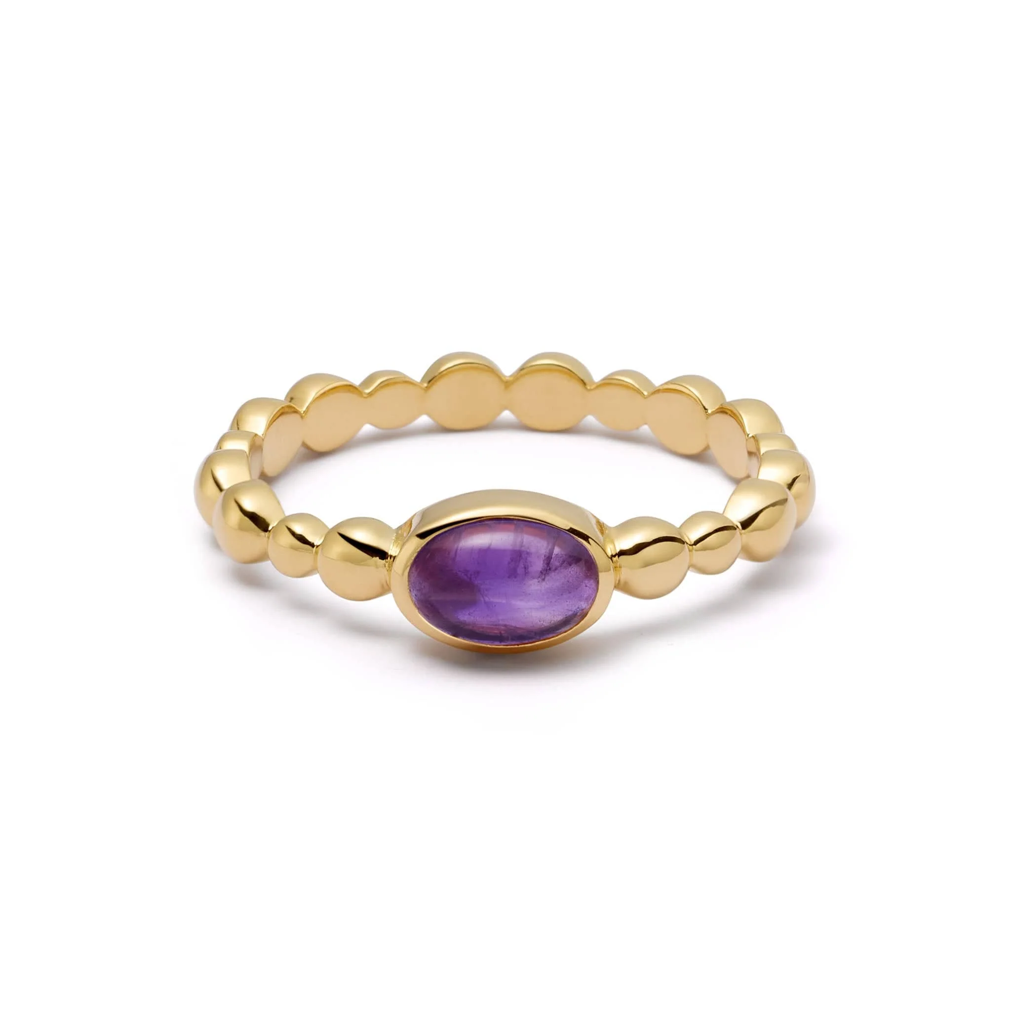 Daisy London Gold Healing Stone Ring - Image 12