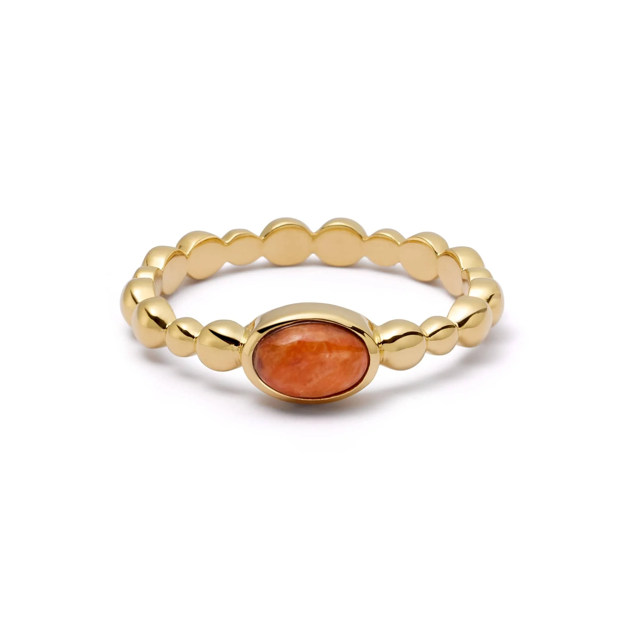 Daisy London Gold Healing Stone Ring - Image 30