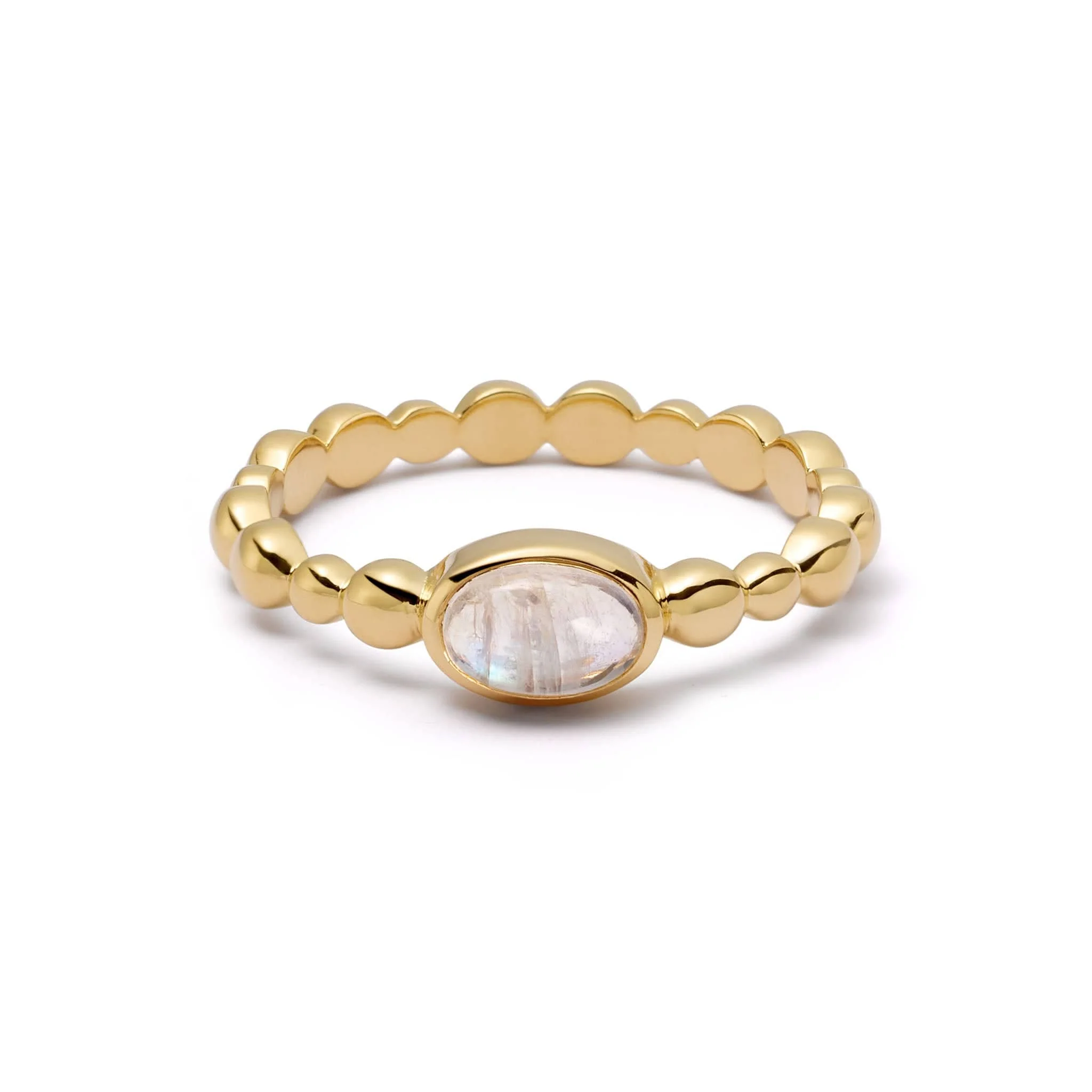 Daisy London Gold Healing Stone Ring - Image 7