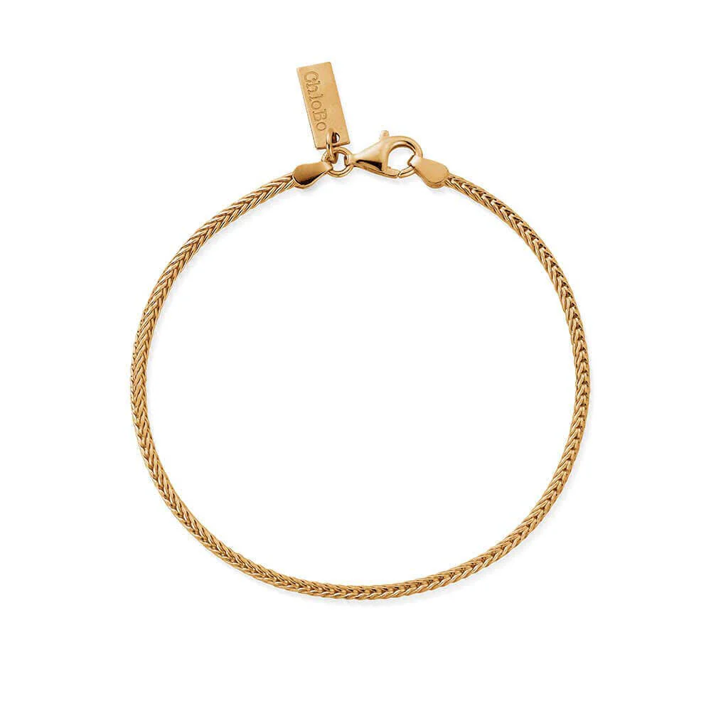 ChloBo Men's
Plated
Fox Tail Chain Bracelet