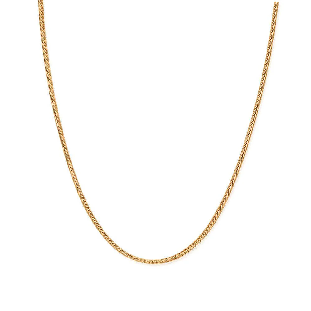 ChloBo Men's
Plated
Fox Tail Chain Necklace