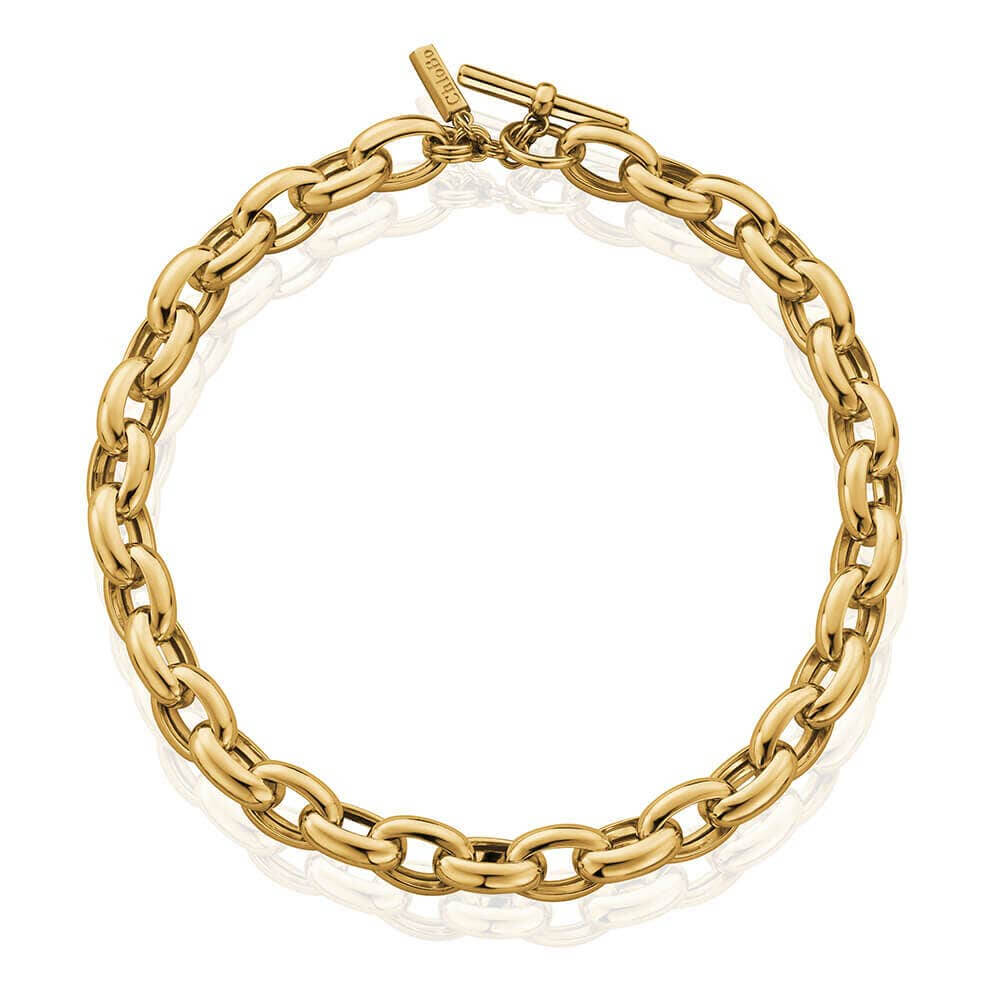 ChloBo Gold Mini Rollo Necklace