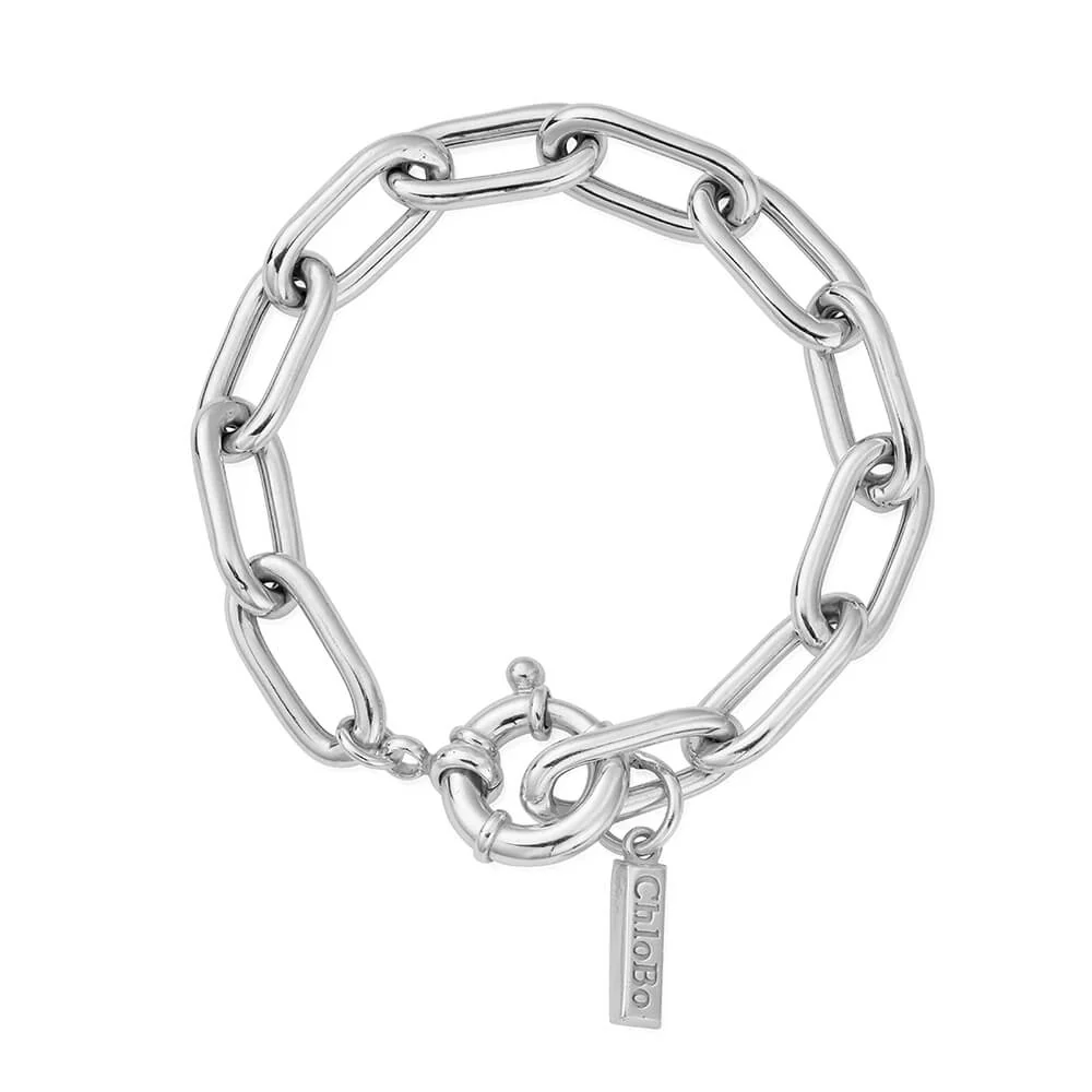 ChloBo
Silver Chunky Link Bracelet