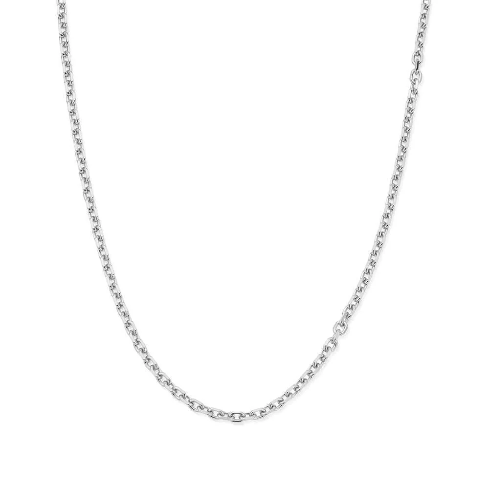 ChloBo Men's
Silver
Anchor Chain Necklace