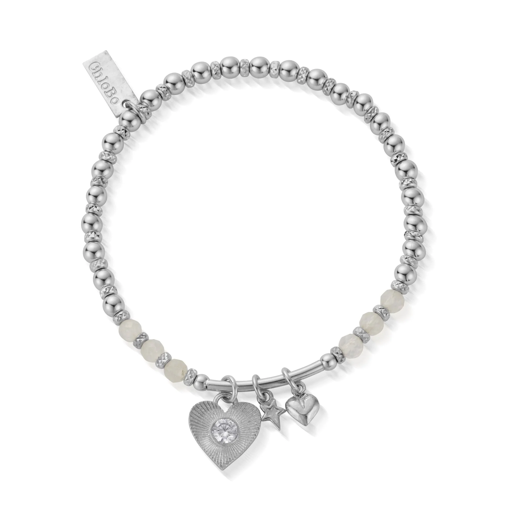 ChloBo Christmas Exclusive Cracker: Sparkling Love Necklace, Bracelet & Earrings Gift - Image 3