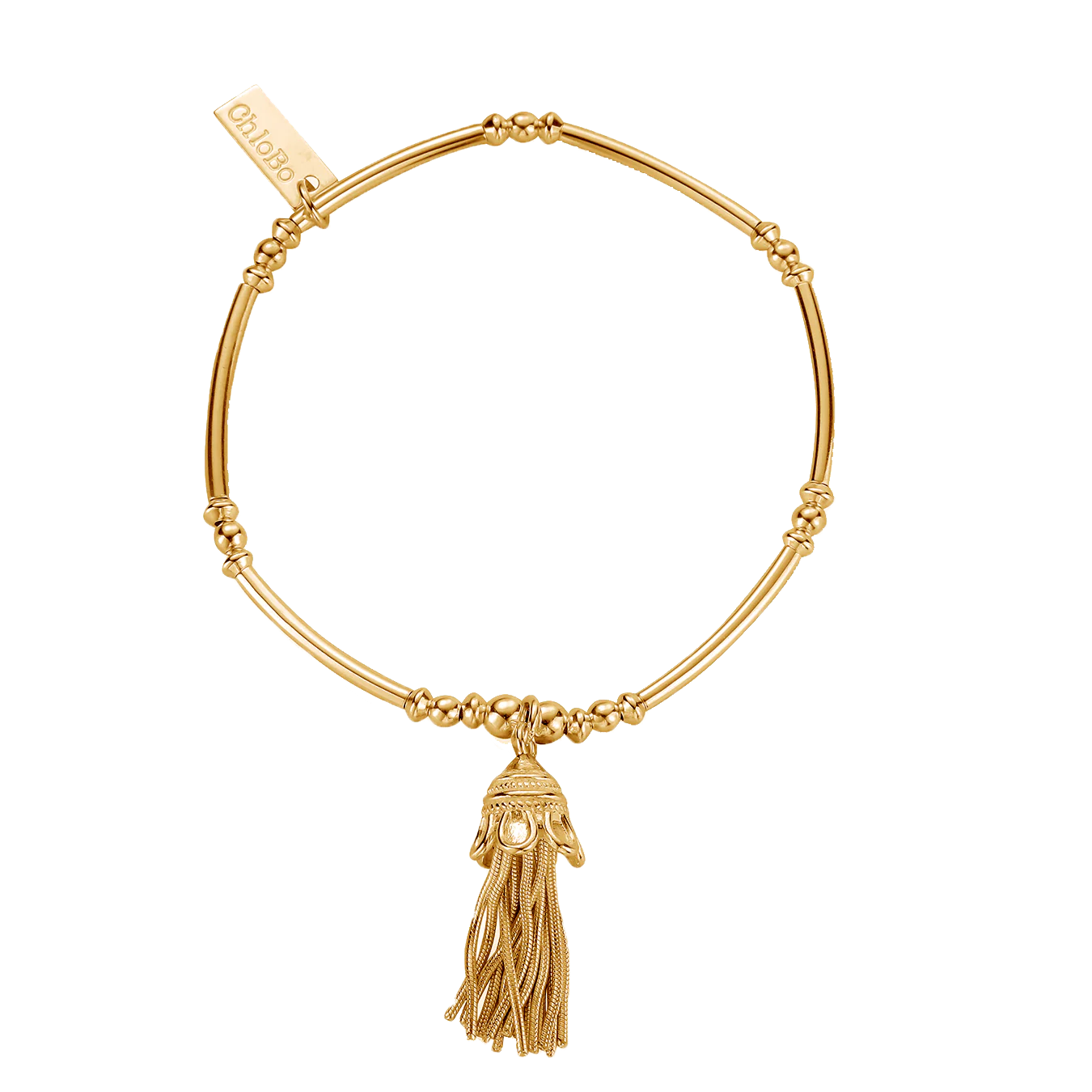 ChloBo Gold Didi Tassel Bracelet