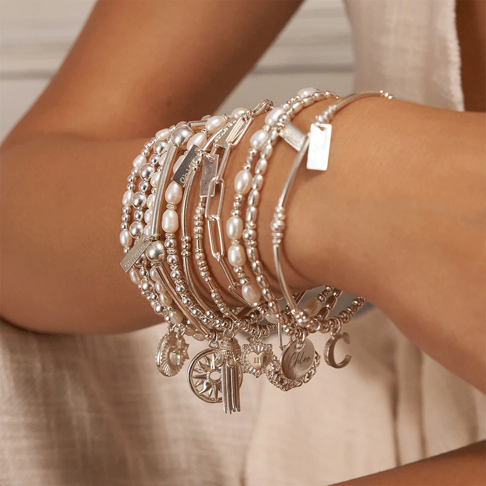ChloBo Silver Didi Tassel Bracelet - Image 2