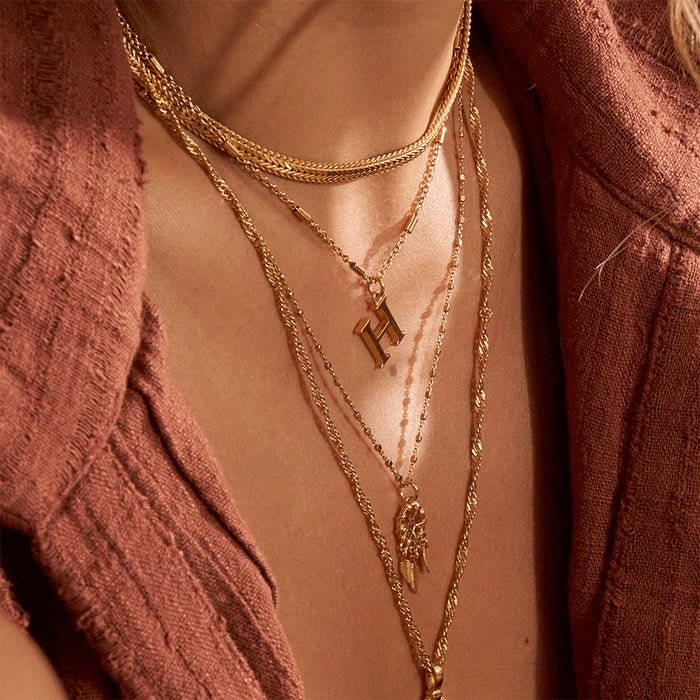 ChloBo Gold Delicate Dream Catcher Necklace - Image 2