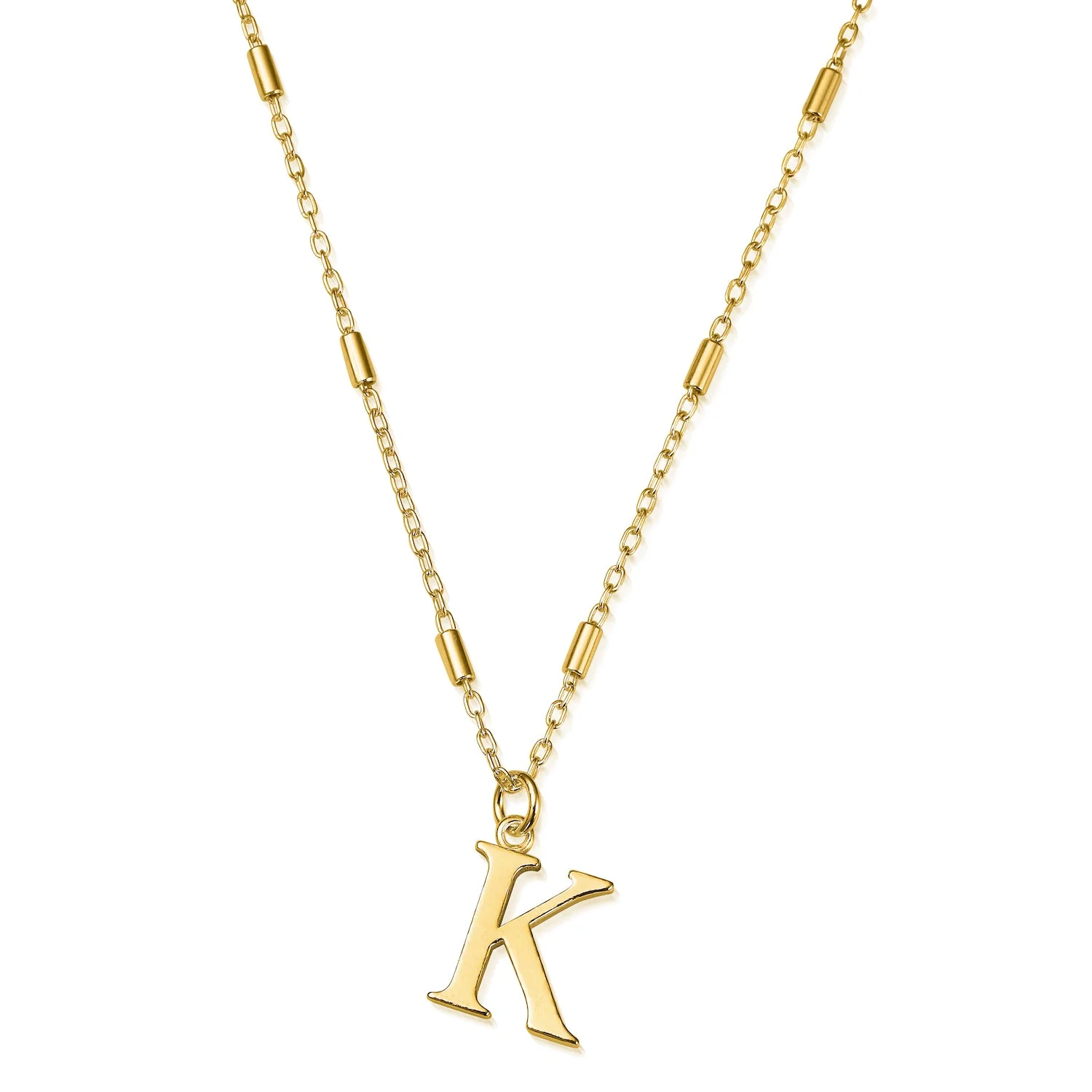 ChloBo Gold Initials A-Z Necklace - Image 16