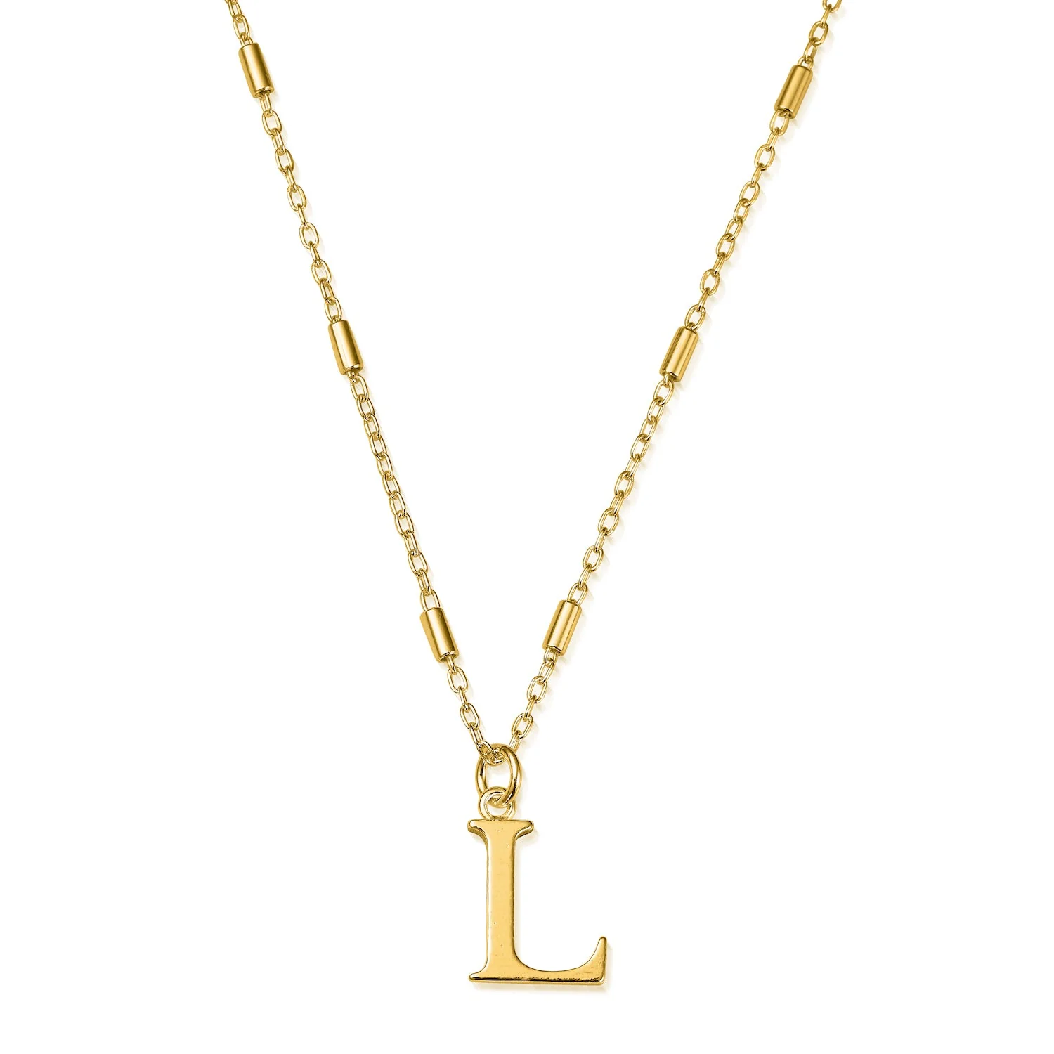 ChloBo Gold Initials A-Z Necklace - Image 17