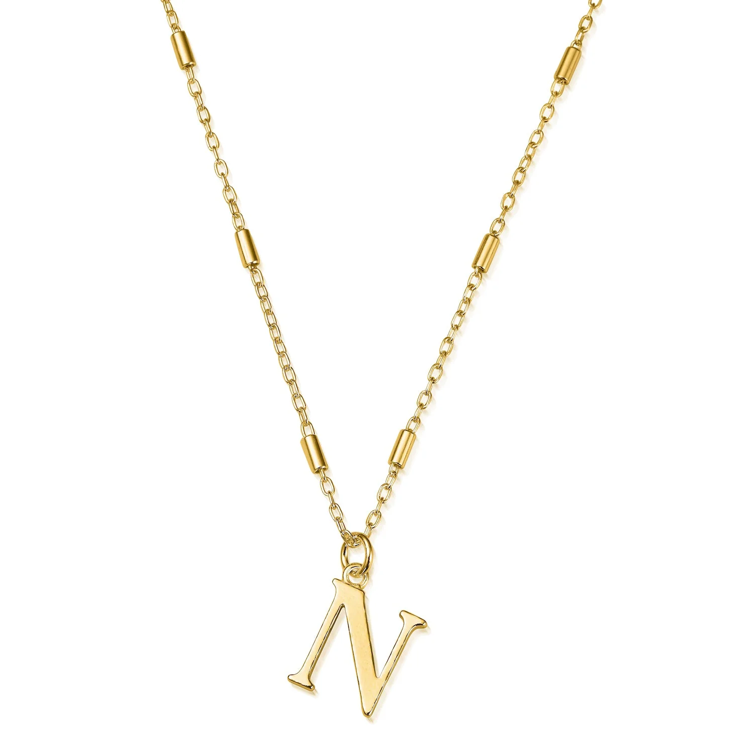ChloBo Gold Initials A-Z Necklace - Image 19