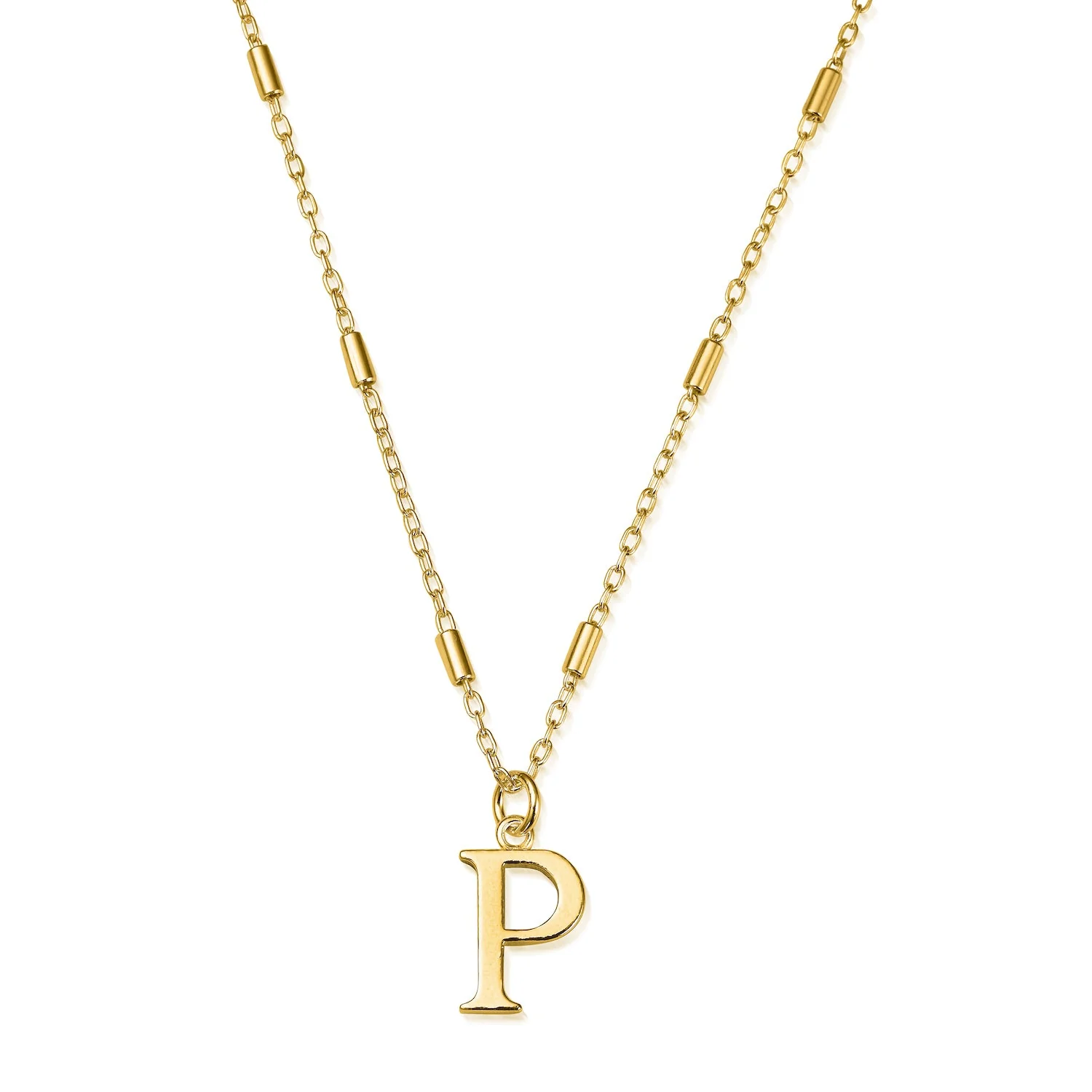 ChloBo Gold Initials A-Z Necklace - Image 21