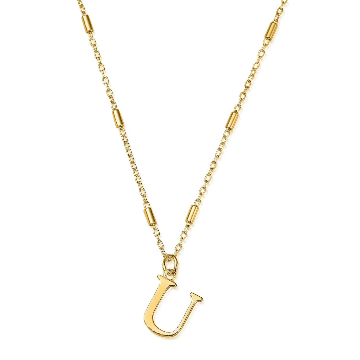 ChloBo Gold Initials A-Z Necklace - Image 26