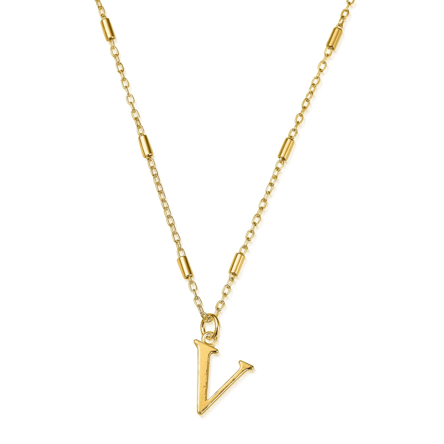 ChloBo Gold Initials A-Z Necklace - Image 27