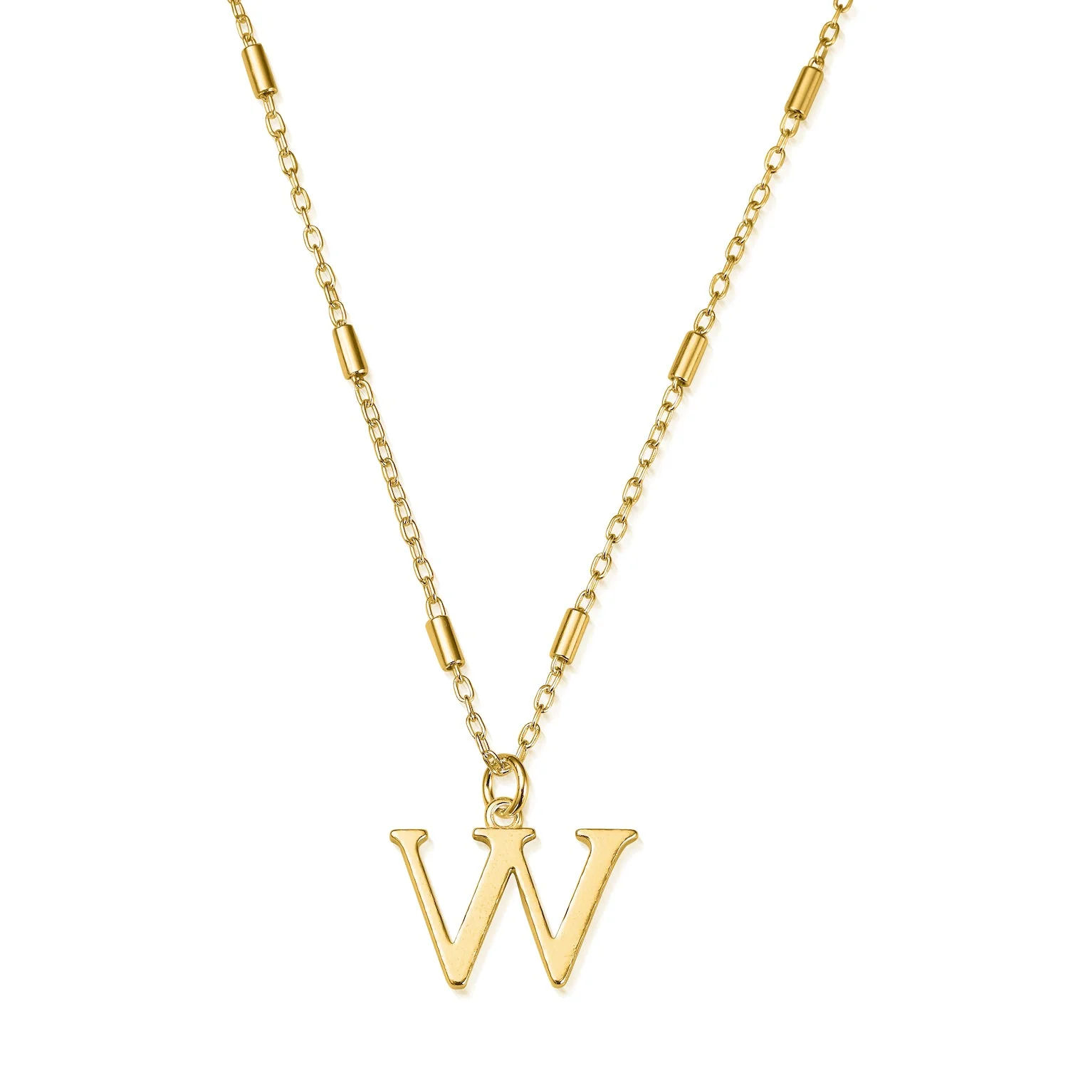 ChloBo Gold Initials A-Z Necklace - Image 28