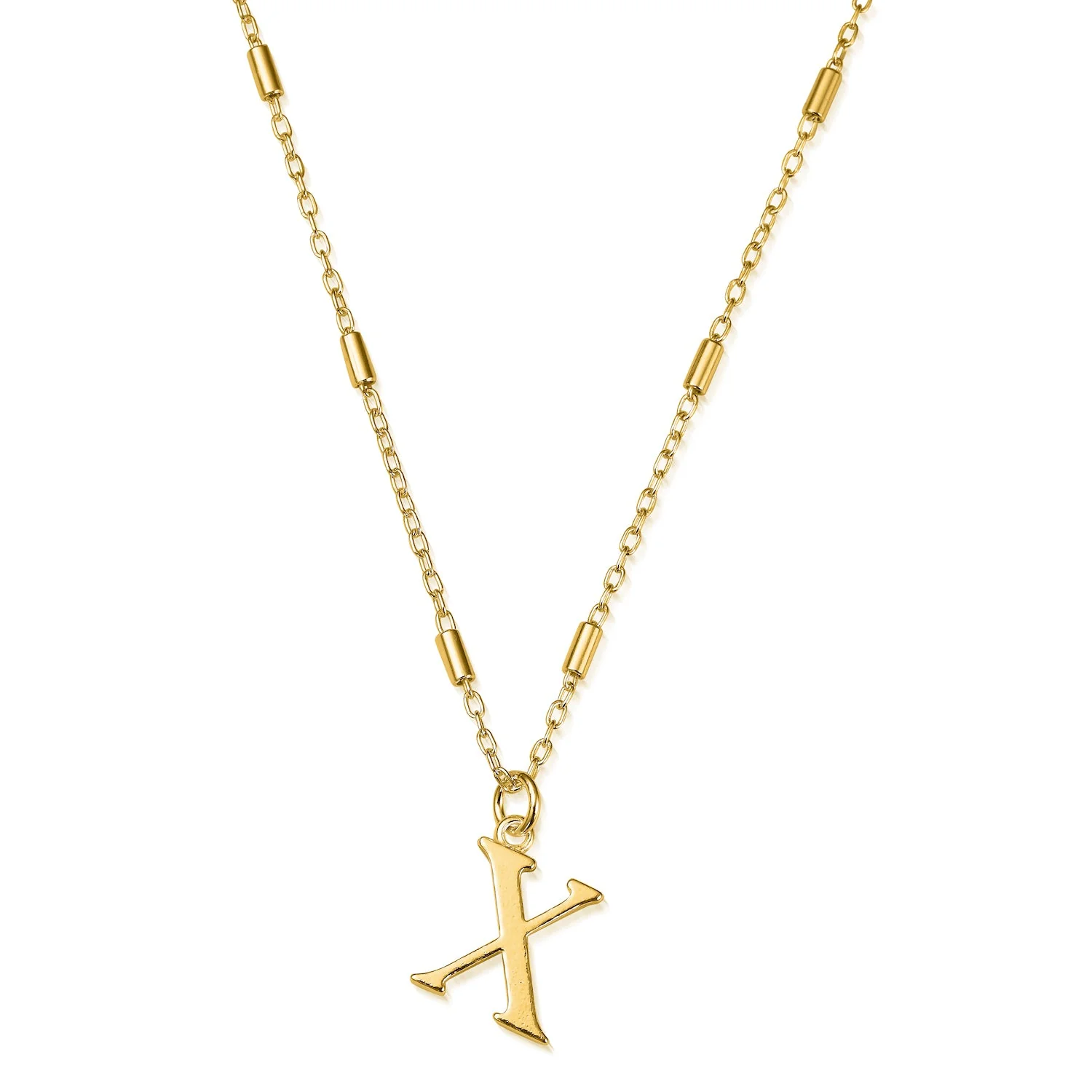 ChloBo Gold Initials A-Z Necklace - Image 29