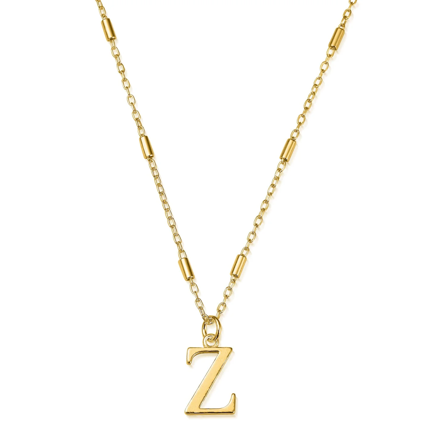 ChloBo Gold Initials A-Z Necklace - Image 31