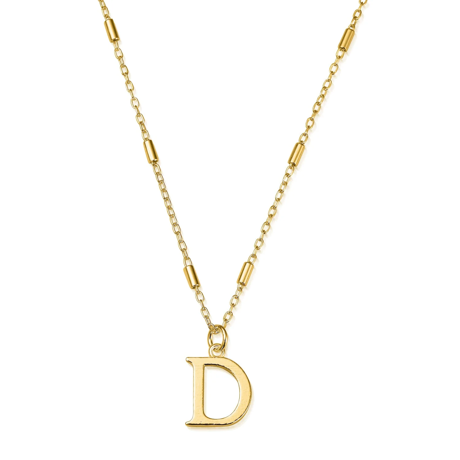ChloBo Gold Initials A-Z Necklace - Image 9