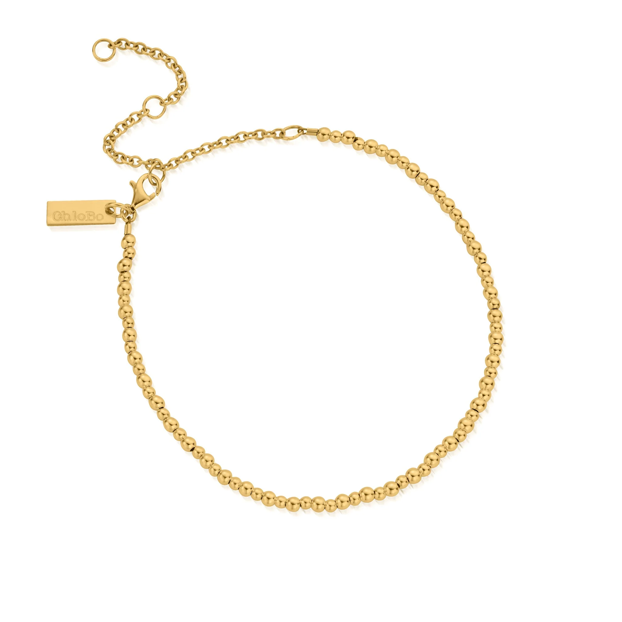 ChloBo Gold Mini Cute Anklet