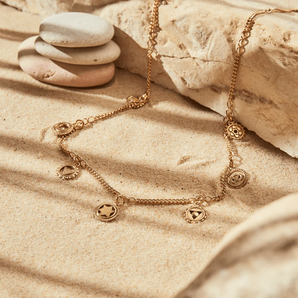 Chlobo Gold Positive Vibes Necklace - Image 2