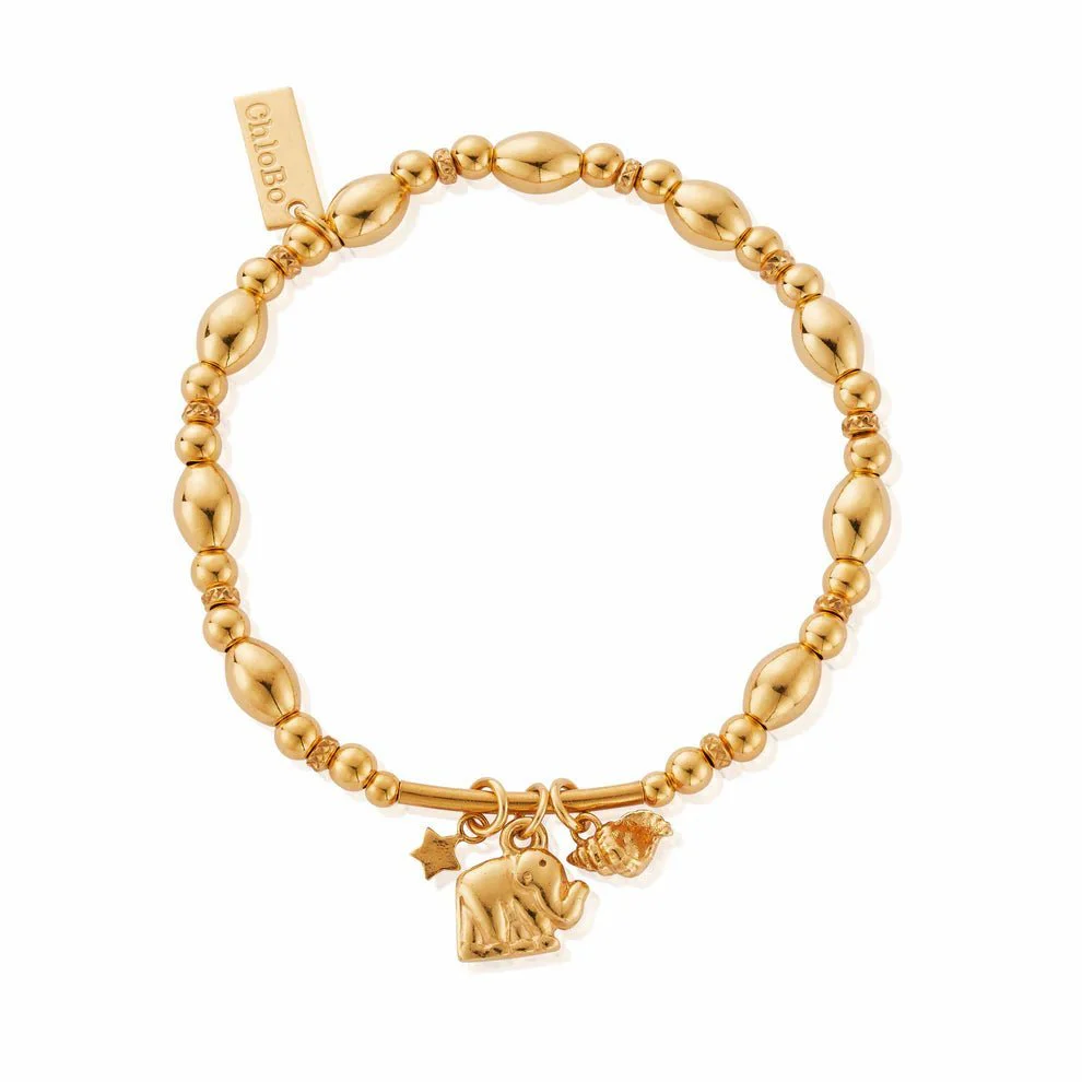 ChloBo Gold Strength and Abundance Bracelet