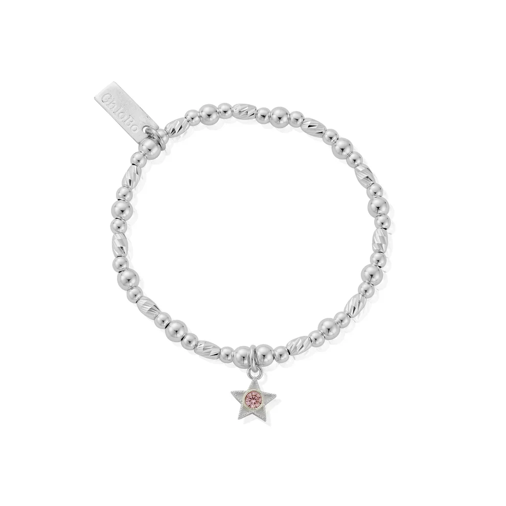 ChloBo Pink October Birthstone Children’s Bracelet