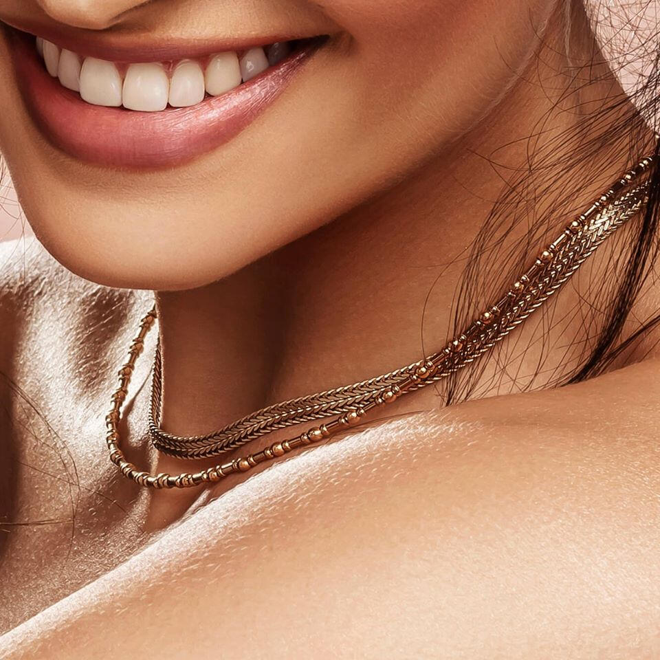 ChloBo Gold Rhythm of Water Necklace - Image 2