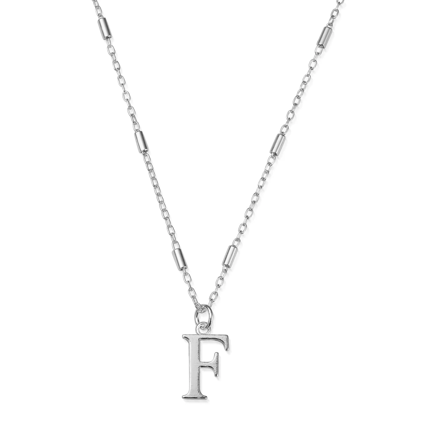 ChloBo Silver Initials A-Z Necklace - Image 12