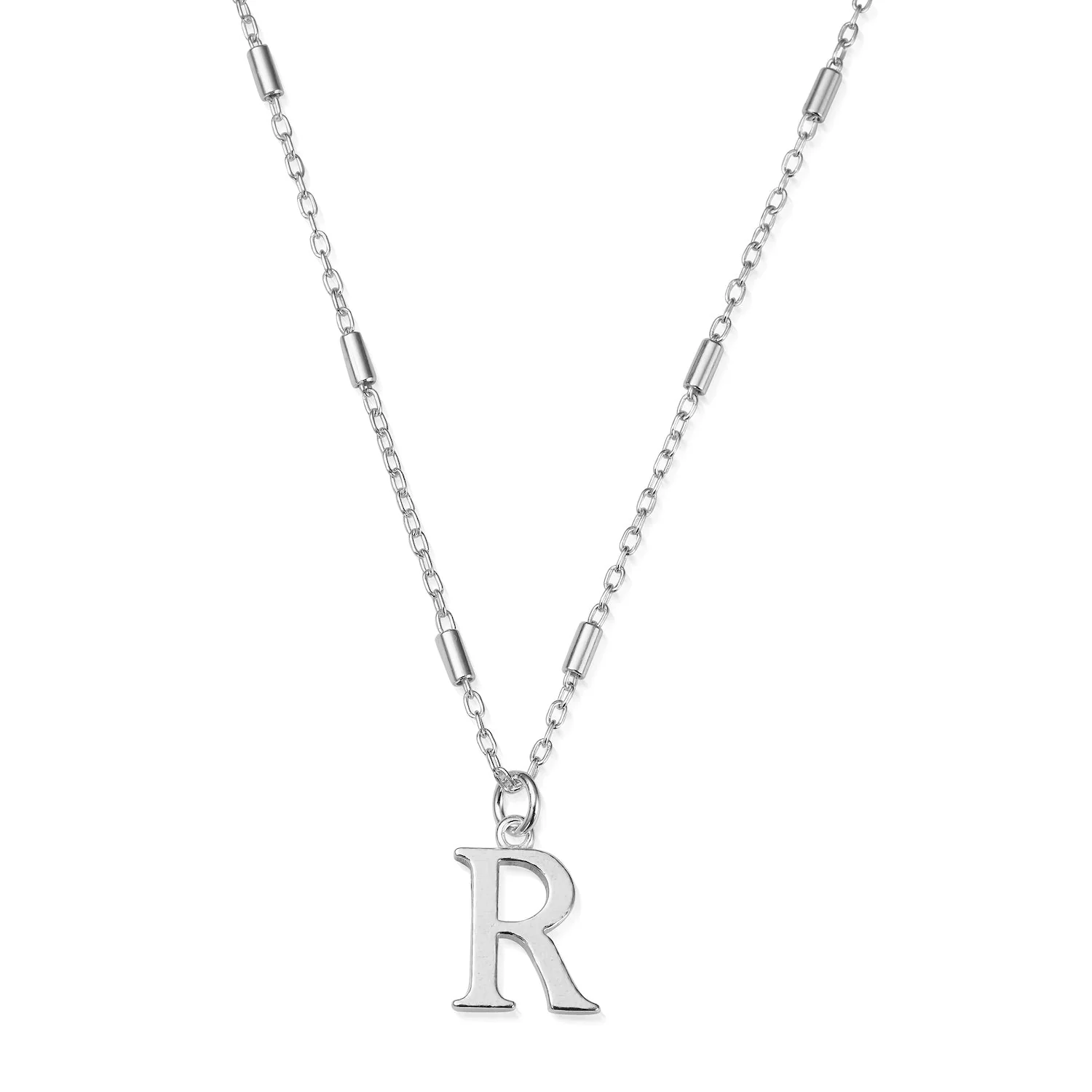 ChloBo Silver Initials A-Z Necklace - Image 24