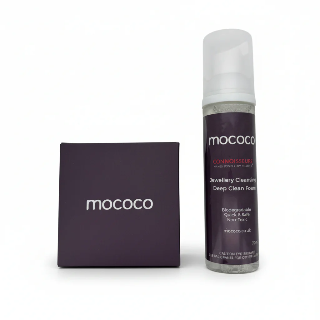 Mococo Cleaning Foam and Cloth Jewellery Care Pack