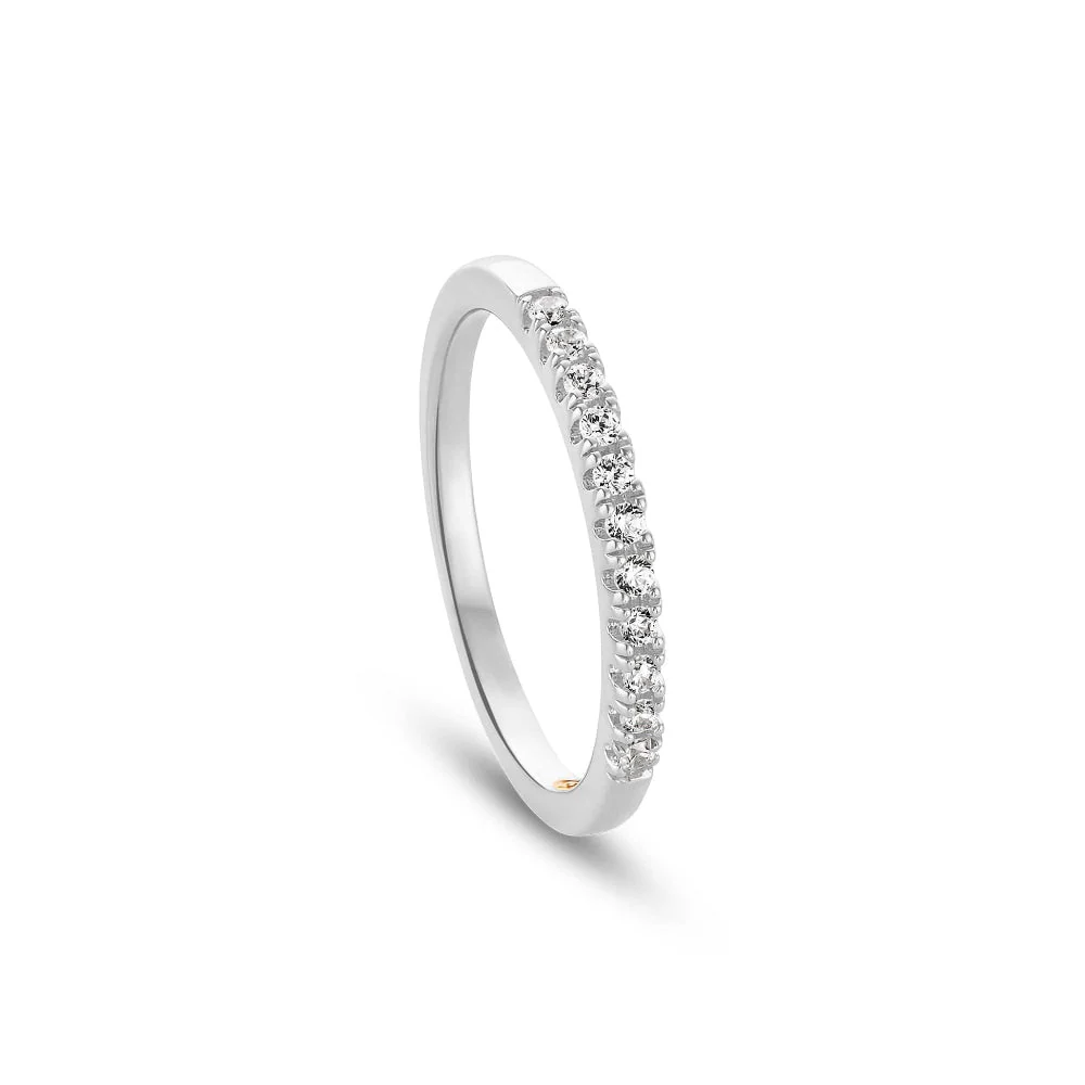 Clogau 950 Platinum Timeless Love Wedding Ring