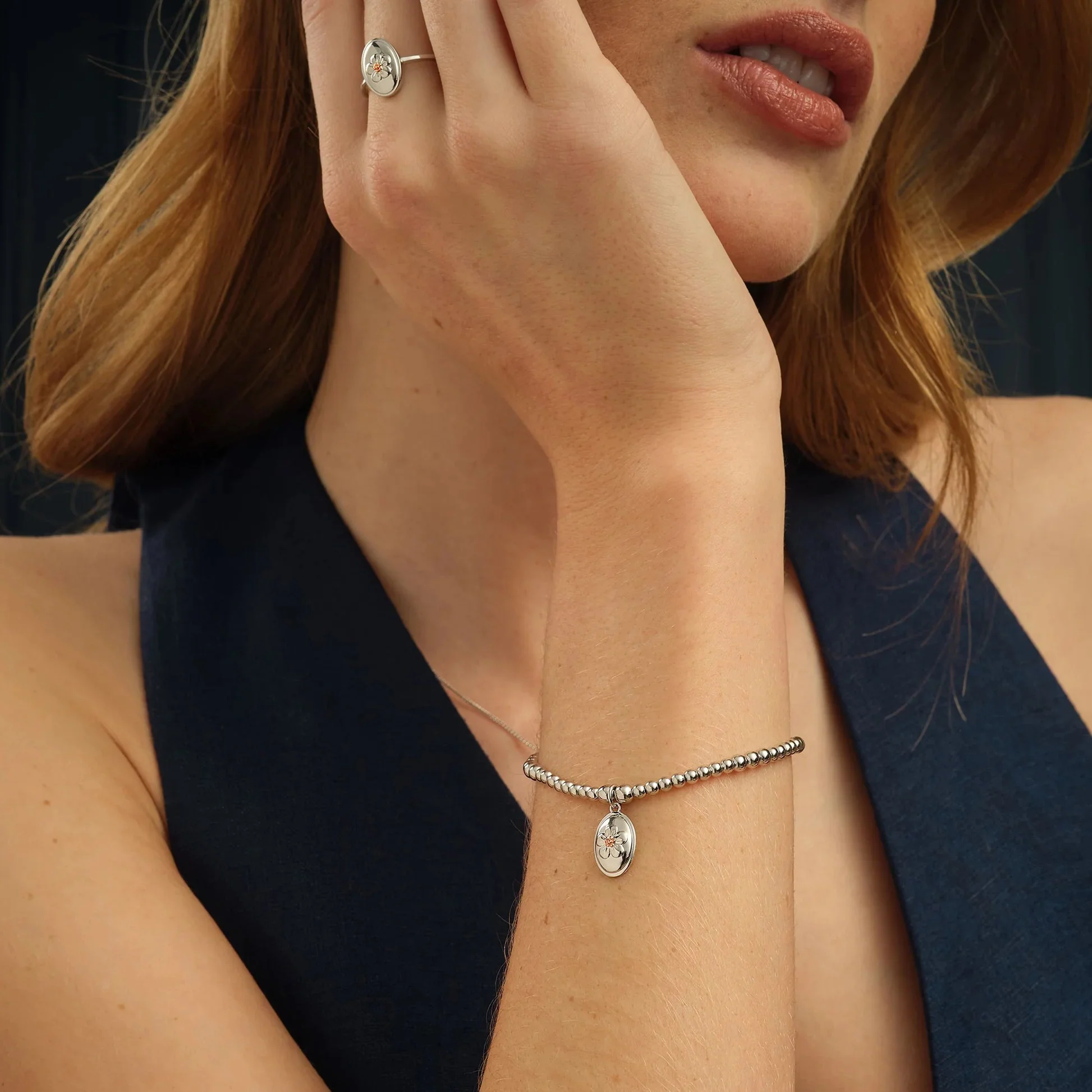 Clogau Forget Me Not Affinity Beaded Bracelet - Image 3