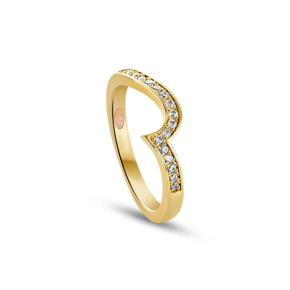 Clogau Gold 9ct Yellow Forever Fairytale Wedding Ring