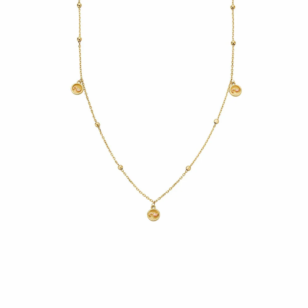 Clogau Gold Insignia 9ct Drop Necklace