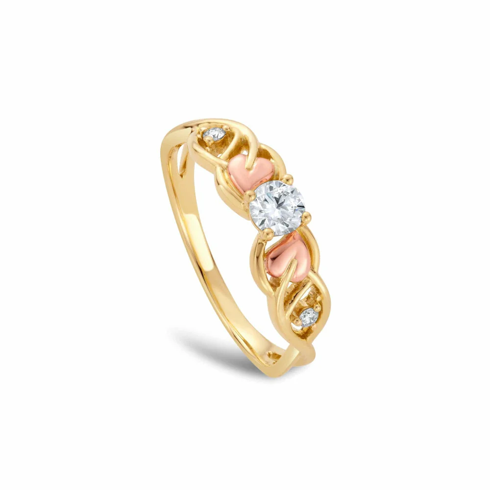 Clogau Gold Promises 18 CT Fairtrade 0.3 CT Lab-Grown Engagement Ring