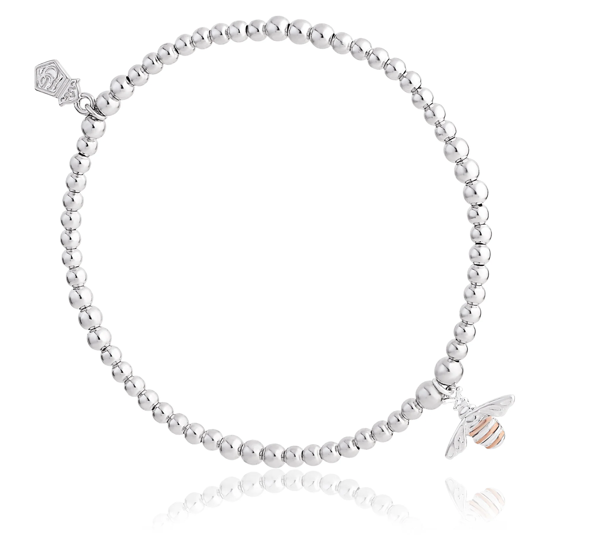 Clogau Affinity Honey Bee Beaded Bracelet