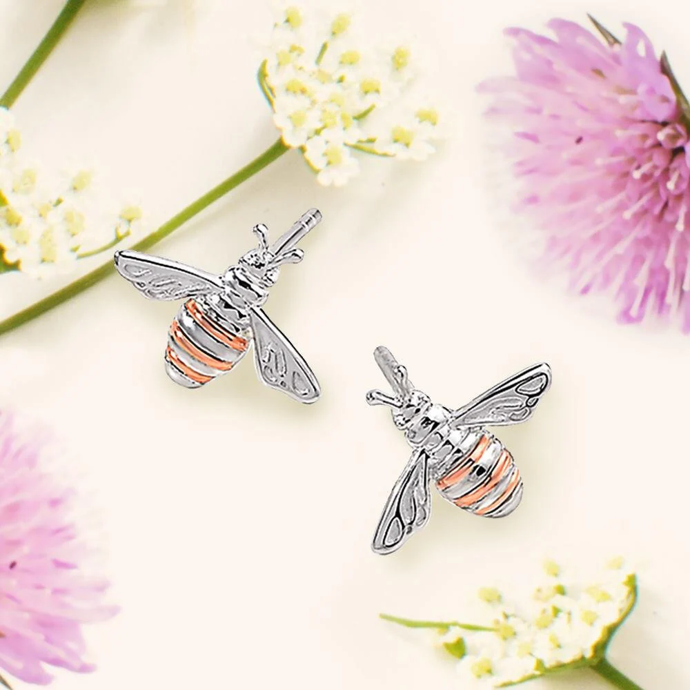 Clogau Honey Bee Earrings - Image 3