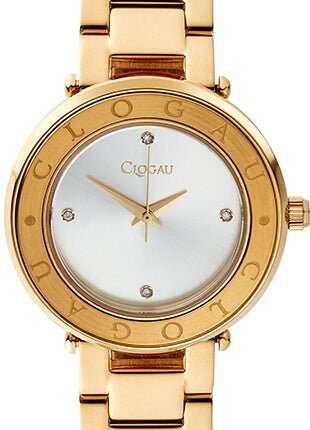 Clogau Ladies Gold Plated Stainless Steel Diamond Watch - Image 2
