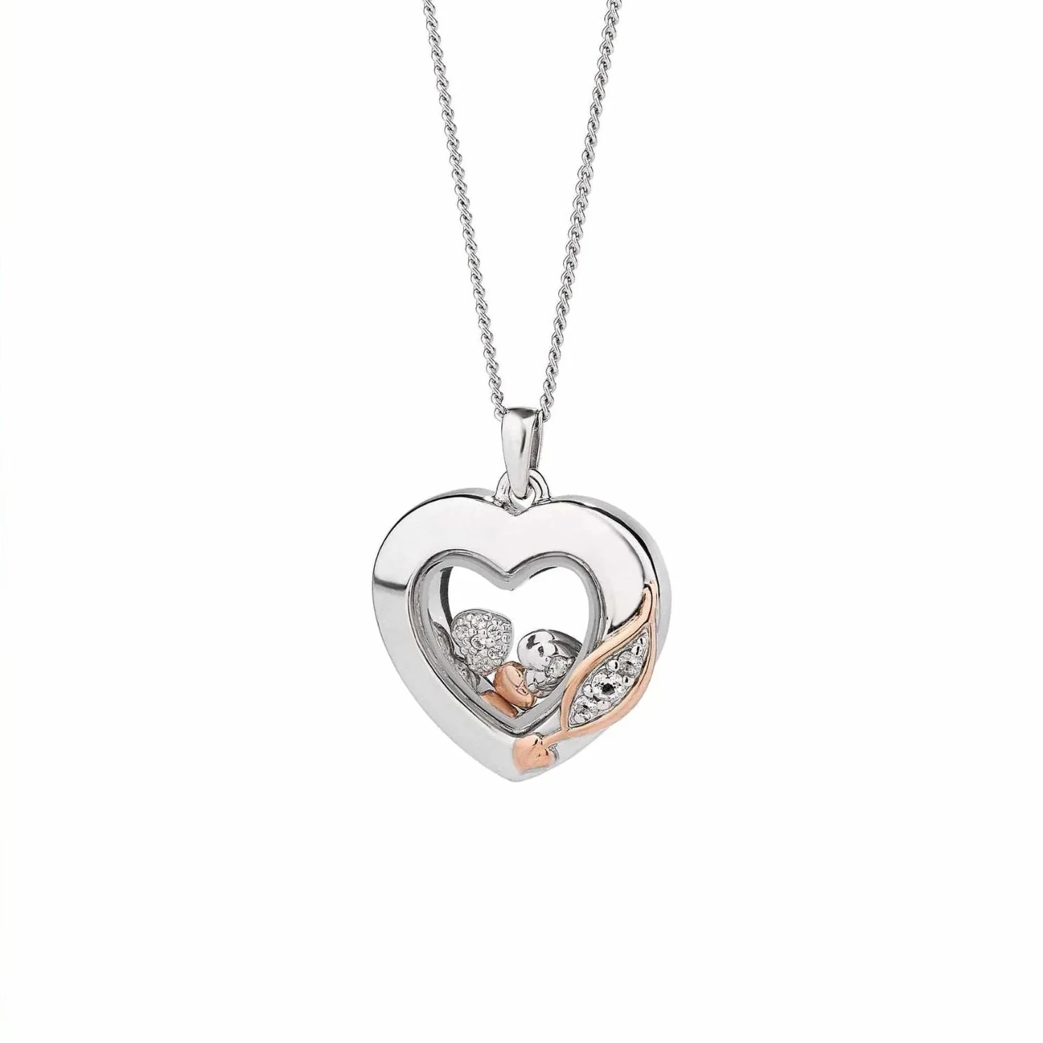 Clogau Past Present Future Inner Charm Necklace