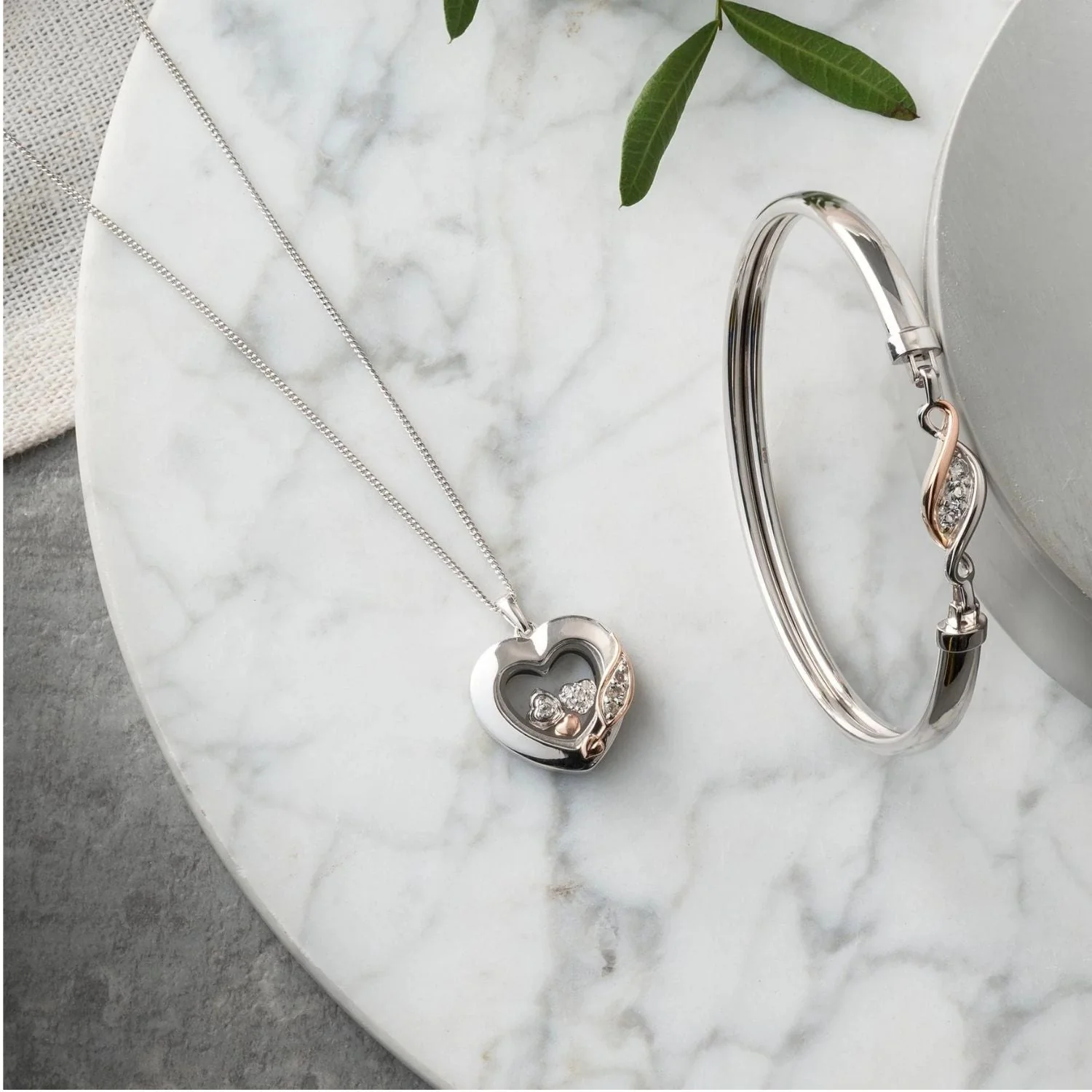 Clogau Past Present Future Inner Charm Necklace - Image 4
