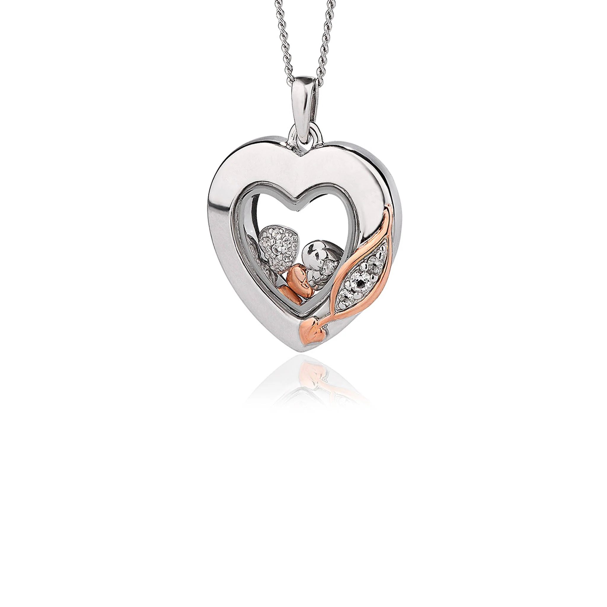 Clogau Past Present Future Inner Charm Necklace - Image 5