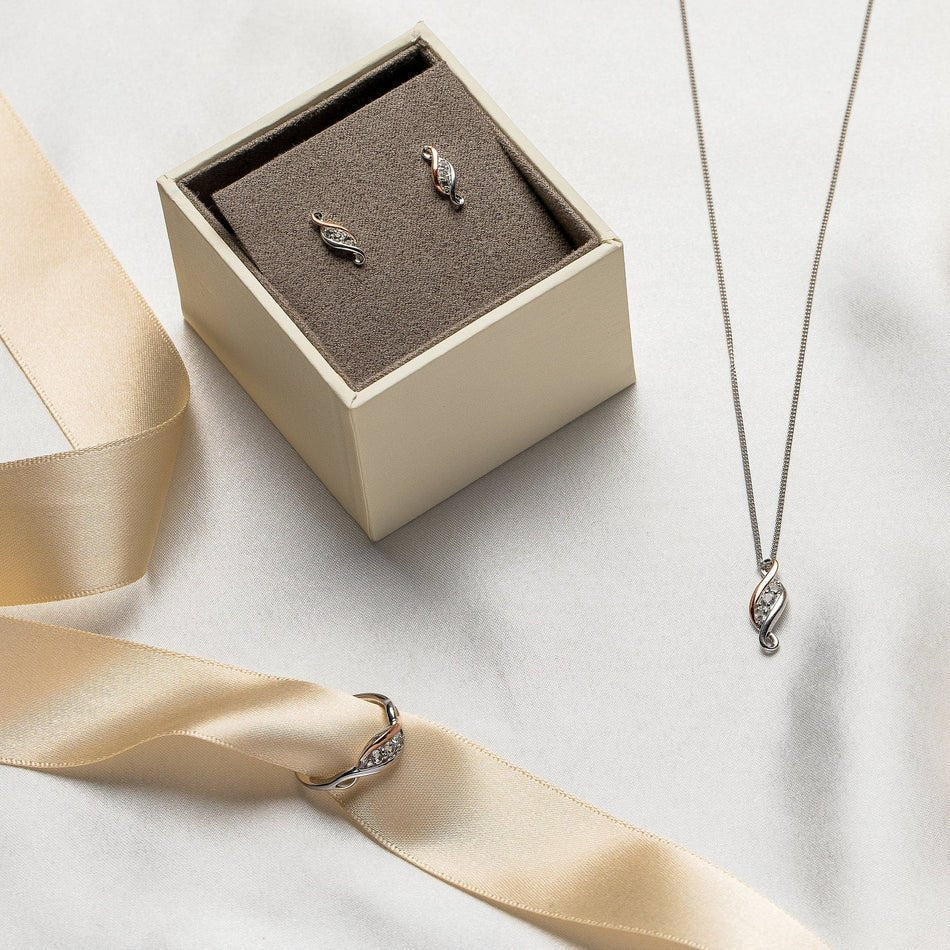 Clogau Past Present Future Silver Necklace - Image 5