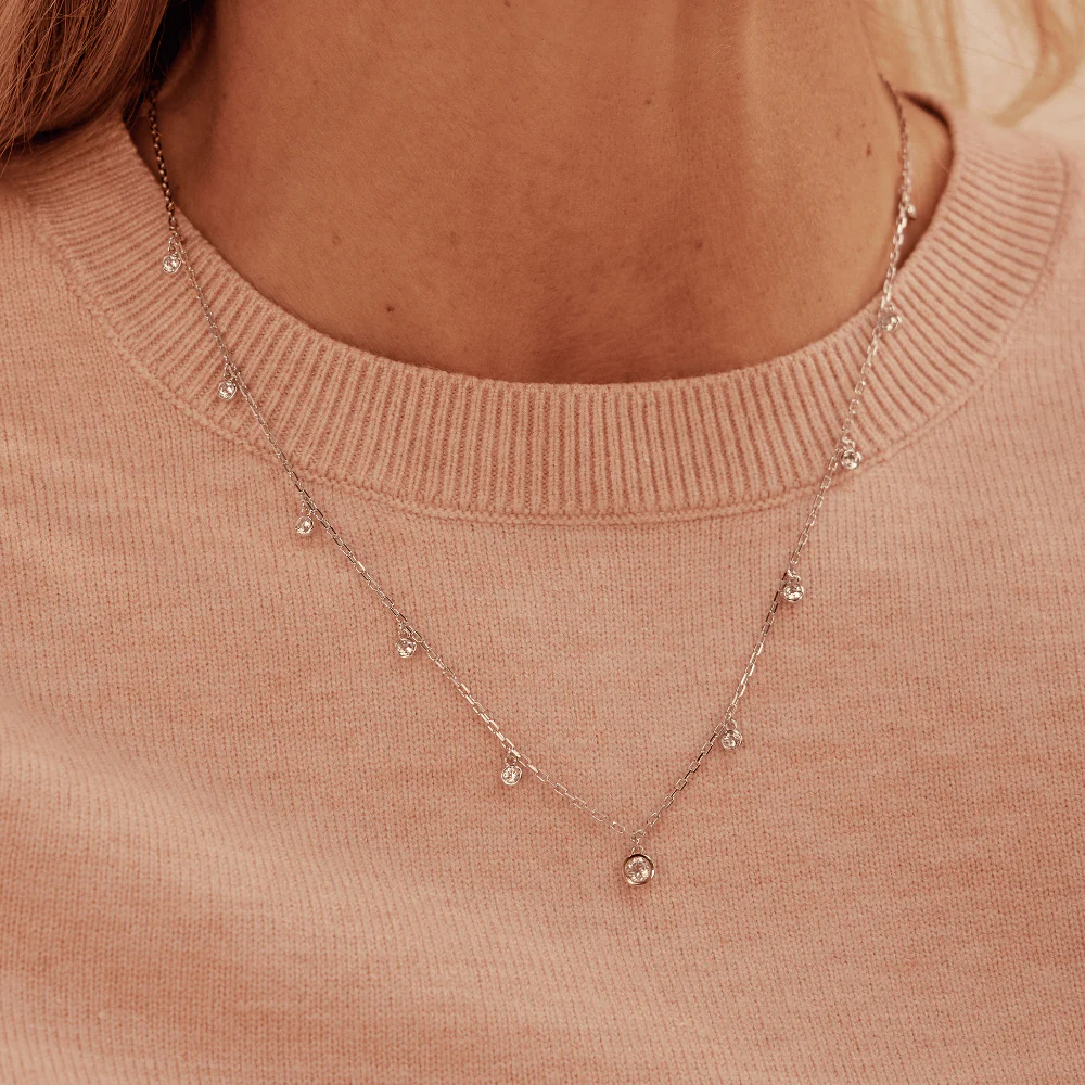Clogau Silver Celebration Topaz Necklace - Image 2