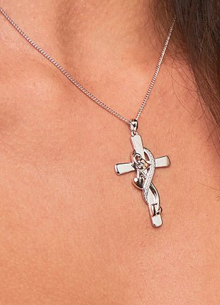 Clogau Tree of Life Cross Vine Necklace - Image 2